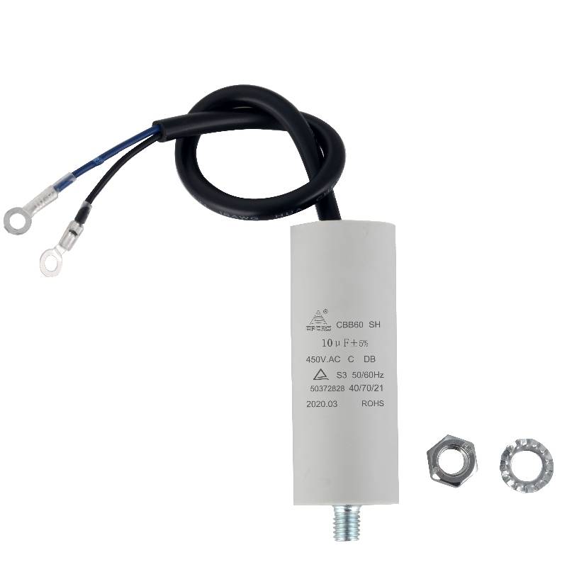 10UF 450V S3 40/70/21 50/60HZ CBB60 Condensitor pour machine à laver