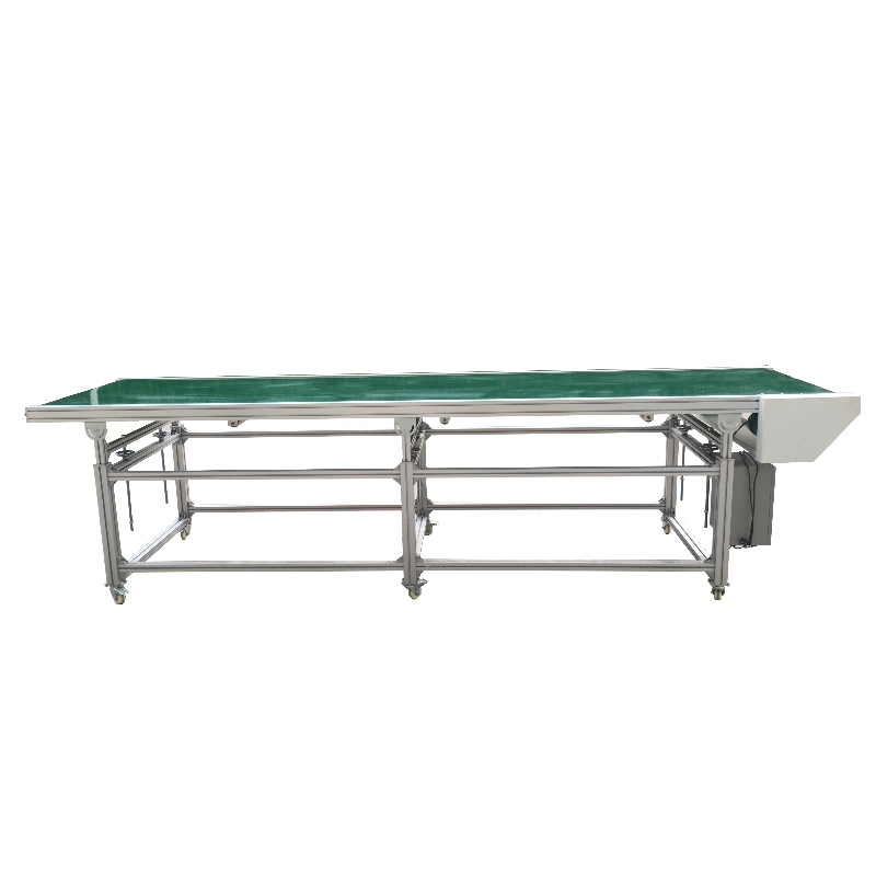 Prix ​​usine chinois Table de travail de la table de convoyeur de la bande de convoyeur Price Line de montage pour atelier d'injection