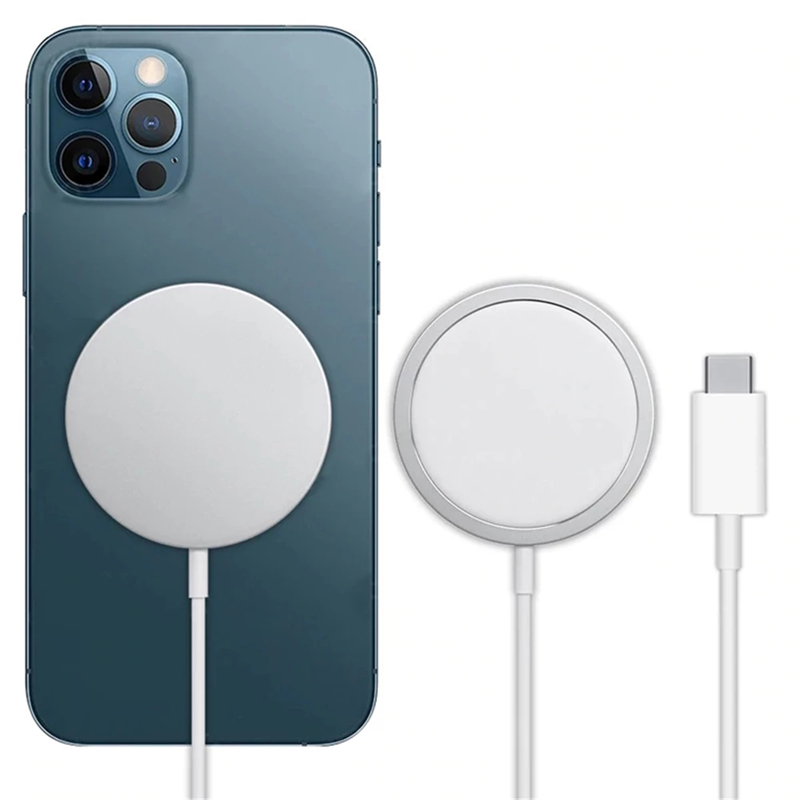 Chargeur de téléphone sans fil magnétique Magsafe 15W Chargeur Portable Magsafe pour Apple iPhone 12 11 Pro Max Produit de vente Amazon Hot style