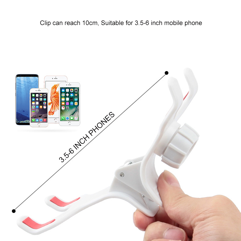 Titulaire de téléphone portable flexible suspendu collier paresseux collier support lit 360 degrés téléphone titulaire pour iPhone Xiaomi Huawei