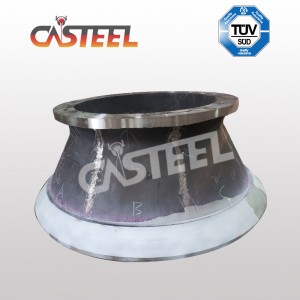 Doublure de cône MP800 premium pour minerai minier