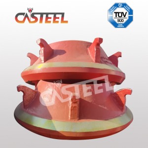 Fabricant chinois de pièces de rechange de concasseurs en pierre, pièces d\'usure de concasseur, pièces de recul des broyeurs