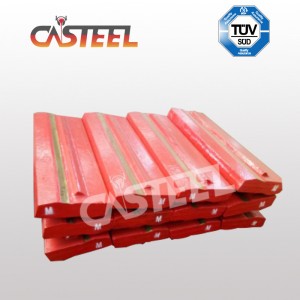 Caoutchouc maître RM50, RM60, RM80, barres de broyeur d\'impact de RM120, barres de soufflage élevé Chrome, matensite et inserts en céramique