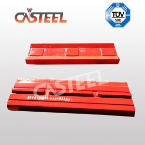 Caoutchouc maître RM50, RM60, RM80, barres de broyeur d\'impact de RM120, barres de soufflage élevé Chrome, matensite et inserts en céramique