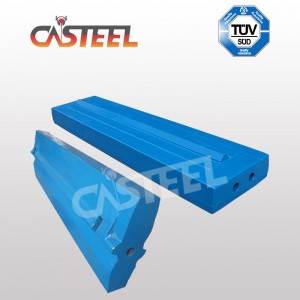 Pièces de broyeur à impact élevé de chrome PEGSON XH250, XH320SR, XH500 HARTL 1060 TESAB, Barres de soufflage Extec