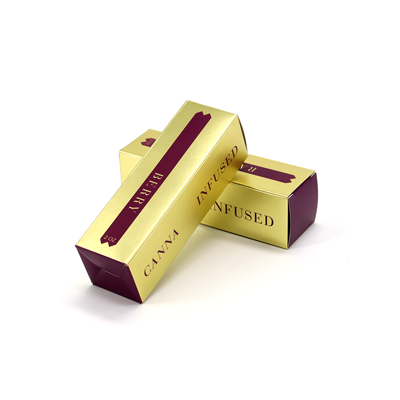 Cosmétique Cadeau de papier recyclé Cadeau de papier à lèvres personnalisée Mascara Boîte d'emballage à ongles vernis