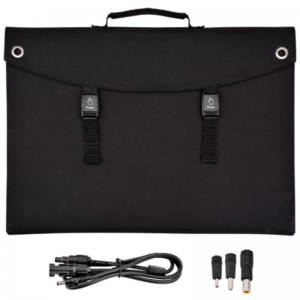 Chargeur de panneau solaire pliant portable 60W 18V pour le camping téléphone portable charge