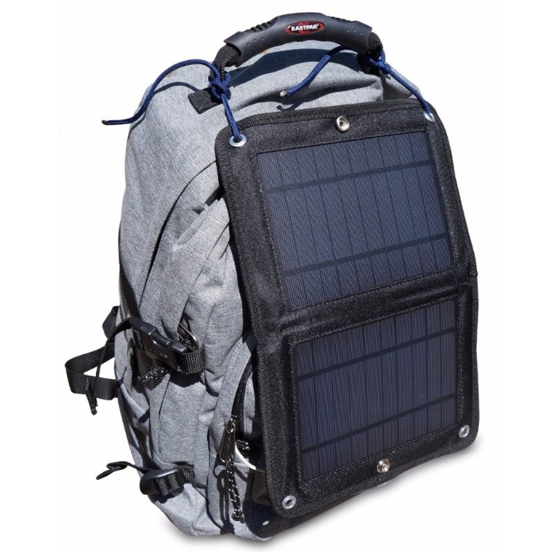 Prix ​​en gros 6W Pliable Nouvelle technologie Panneaux solaires Panneaux solaires Portefeuille Sac à panneau solaire pour téléphone mobile