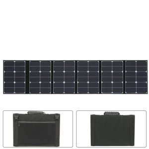 Couleur de camouflage couleur 120 watt pliante sac solaire couverture solaire pour le camping et le toit de yacht