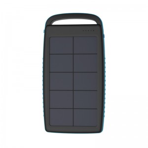 Amazon Étanche Double Chargeur Solar Solar Chargeur Portable Power Bank pour la randonnée et les voyages