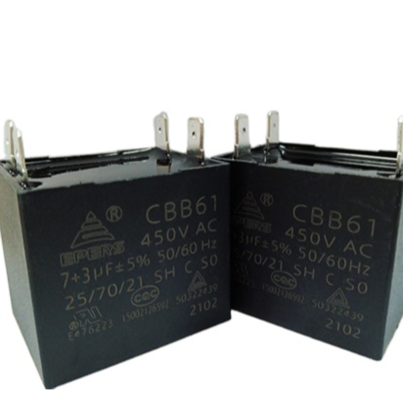 1UF ~ 15UF 40/85/21 250V 450V 500V 50/60HZ CBB61 condensateur pour climatiseur