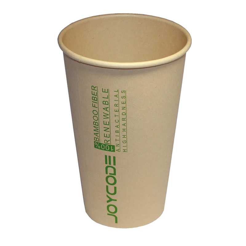 Certificat Coupes de bambou de tasse en papier de bambou