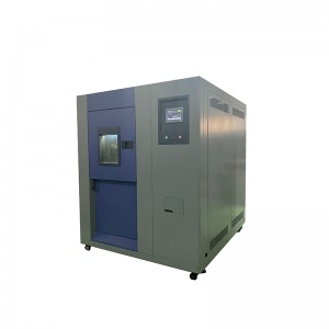Chambre d\'essai thermique thermique TS3 pour un test de changement rapide rapide de température à haute basse température/Testeur d\'impact à trois emplacements à froid et à chaud