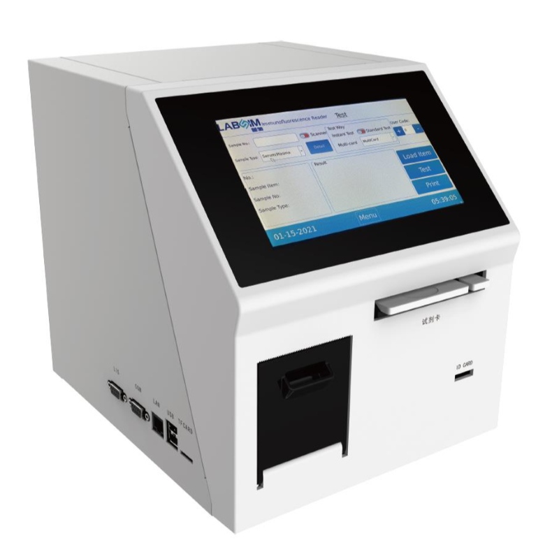 Analyseur d'immunotasse de fluorescence (multi-cartes) ASF1200