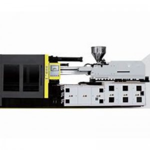 Deux plateaux de moulage par injection de plastique hydraulique