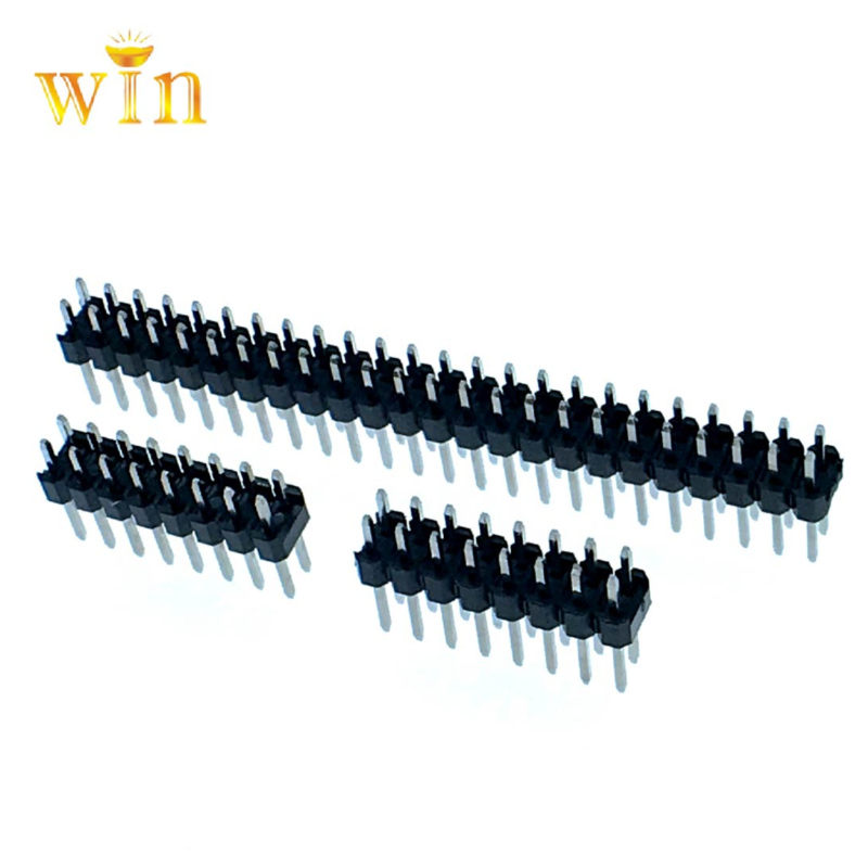 Hauteur de broche de plastique double en plastique double rangée de 2,54 mm de 2x8P 3.0mm-9.2mm