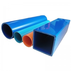 Section en plastique Section de la boîte en PVC Tube creux en plastique Tuyau d\'extrusion en plastique en forme de chlorure de polyvinyle en forme de polyvinyle pour savon Manufacuter