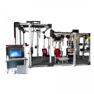 LT-JJ10-une machine d\'essai de mécanique complète pour meubles