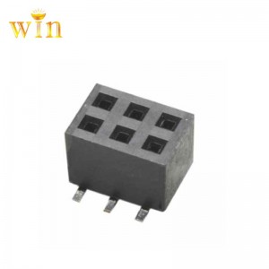 2.0mm 2x3P SMT Modèle Vertical Femme En-tête Pin Socket