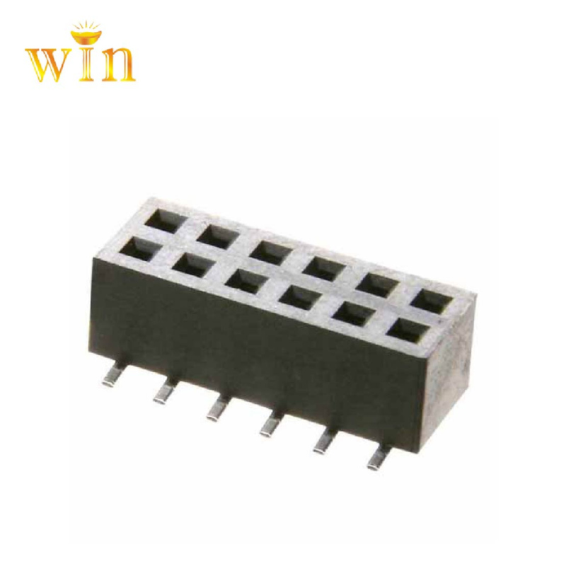 2.0mm 2x6P SMT Modèle Vertical Femme En-tête Pin