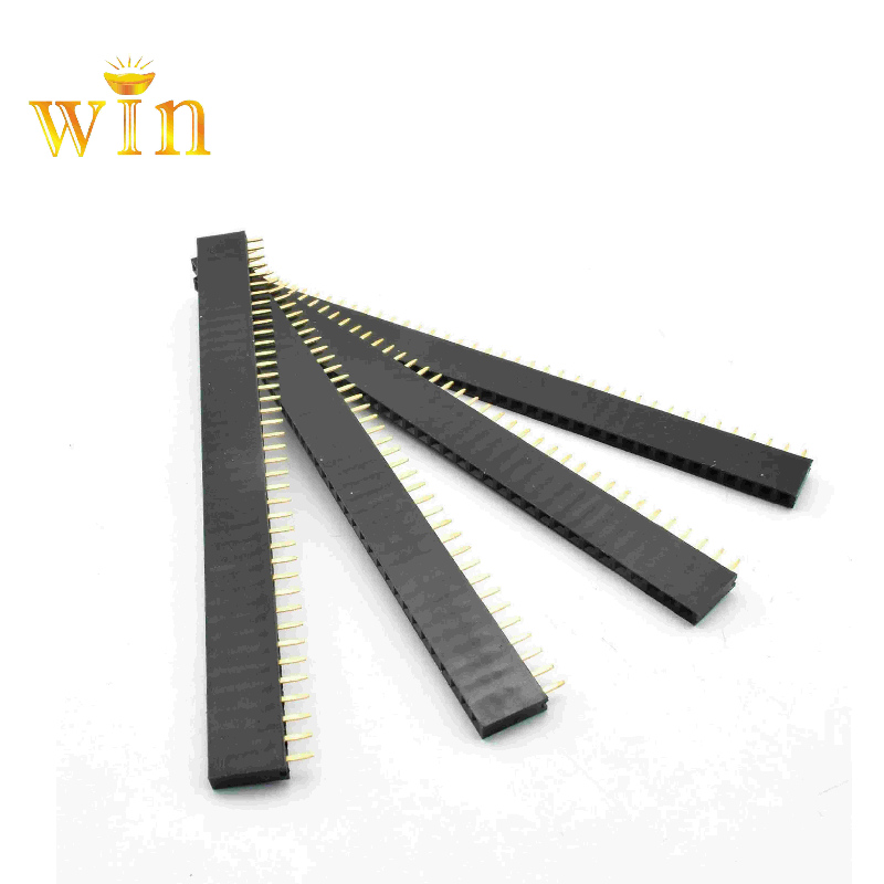 Modèle de contact de forme femelle 1x 40p 2.54mm