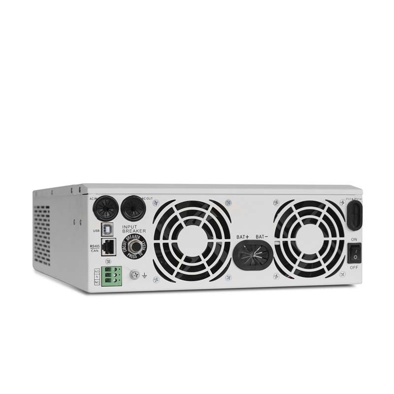 Inverter solaire hybride hybride SRNE 3000W MPPT Hybride Solar 24V 110VAC PURE SINE WAVE SINES PURE Max 100V 60A 50HZ 60HZ Inverter