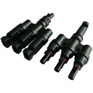 Connecteur photovoltaïque multi-branche de Sloar 3 en 1 pour panneau solaire branche de connexion parallèle Deux PV Panneau de module Système solaire