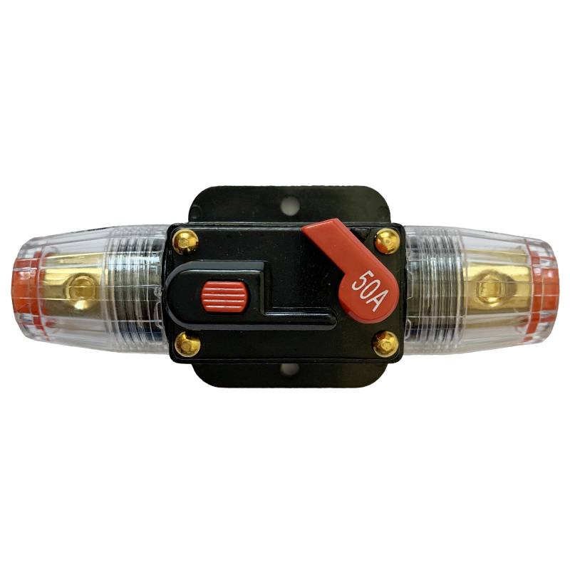 12V 24V 20A 30A 40A 50A 60A 80A 100A Circuit Disjoncteur Switch Auto Voiture Vélo Stéréo Audio Pour Système solaire à domicile 2PCS