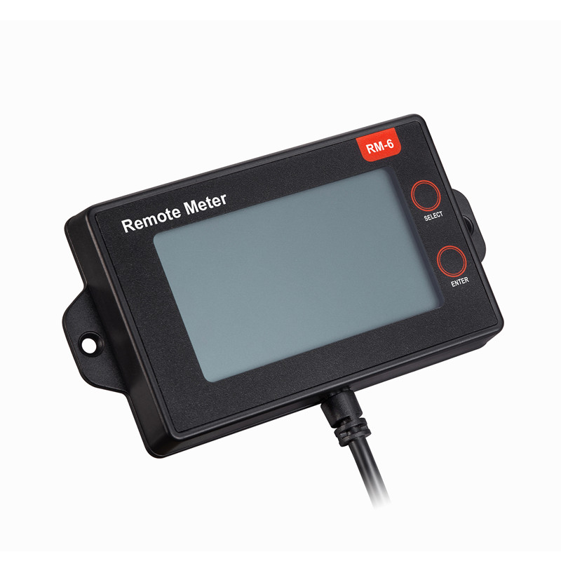 SRNE RM-6 Demeure distante Compteur LCD pour la série MC24 MPPT 20A 30A 40A 50A Contrôleur de charge solaire