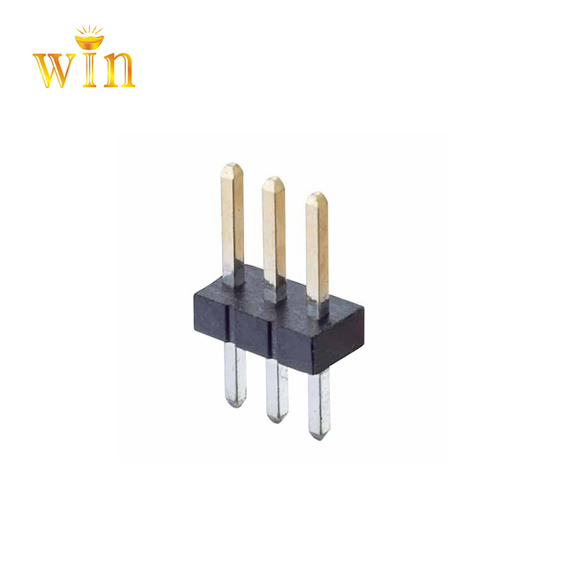 2,54mm 1x3P Connecteur PCB d'en-tête de boutonnage à 180 °