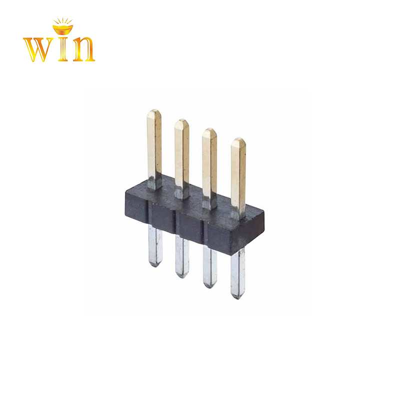 2,54mm 1x3P Connecteur PCB d'en-tête de boutonnage à 180 °