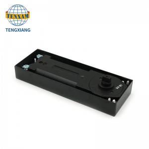 Porte de verre Closer deux vitesses Ressort de plancher hydraulique réglable à deux vitesses