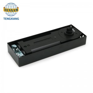 Porte de verre Closer deux vitesses Ressort de plancher hydraulique réglable à deux vitesses