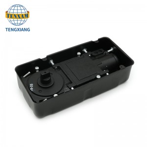 Ressort de plancher hydraulique de cylindre unique pour machine de sol de porte en verre