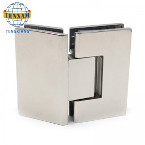 Charnière de douche en acier inoxydable de haute qualité et durable de 135 degrés