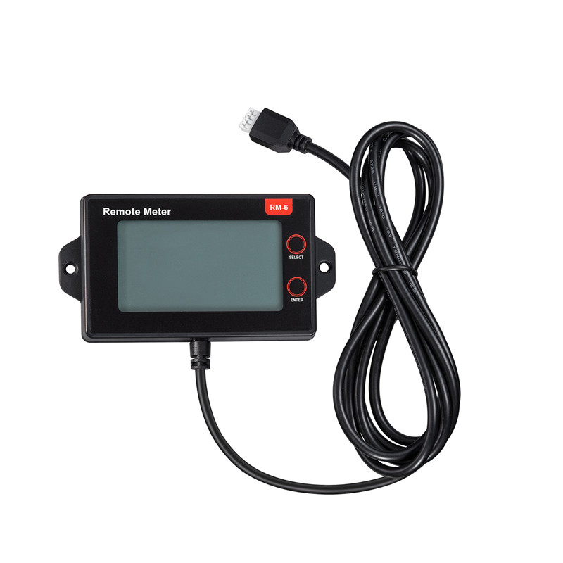 SRNE RM-6 Demeure distante Compteur LCD pour la série MC24 MPPT 20A 30A 40A 50A Contrôleur de charge solaire