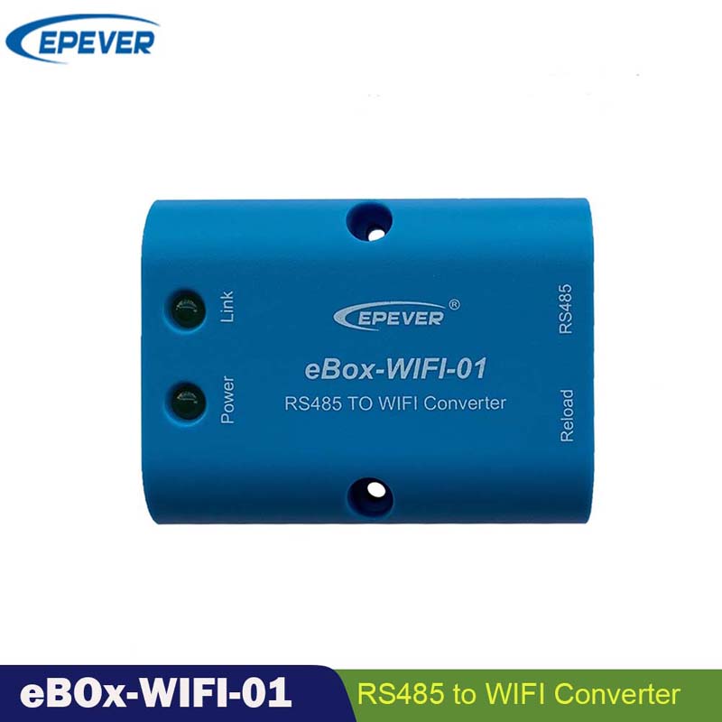WiFi Serial Serial Seral RS485 à l'application de support WiFi pour l'inverseur du contrôleur Soalr Epsolar LSB LSB VS-A vs-bn tracera tracer-bn shi shi