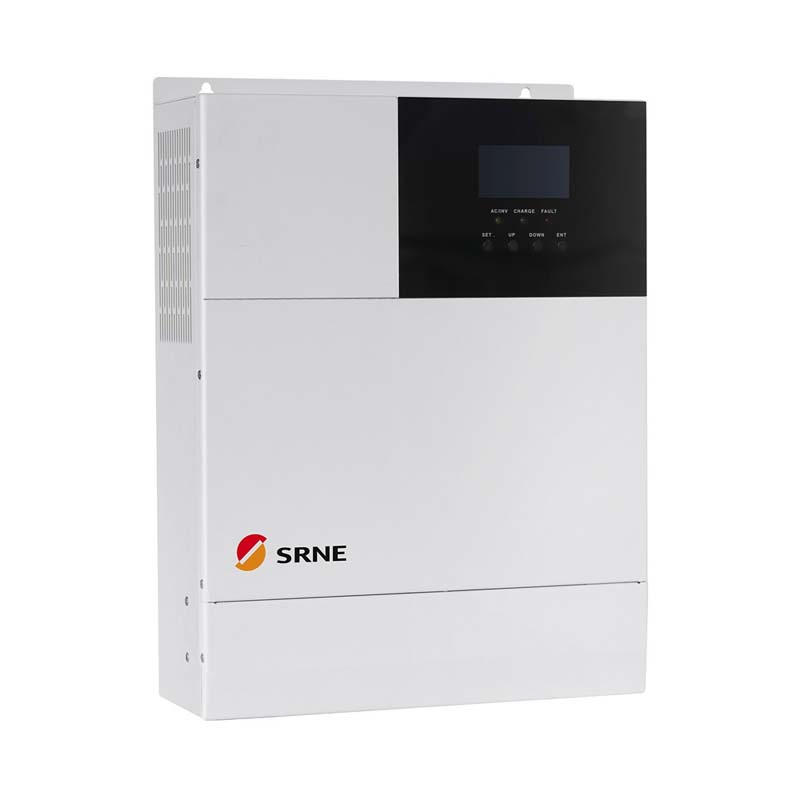 SRNE MPPT Solaire Hybrid Charge Inversateur 80A Contrôleur PURE PURE VAN D'AVAGE SINES PURE 48V 110V PV Volt 145V 50Hz 60Hz Off-Grid