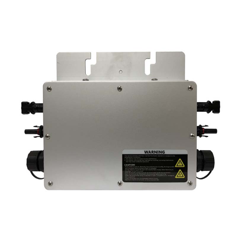 Inverseur de cravat de grille de grille de grille de grille d'onde sinusoïdale 600W IP65 micro onduleur IP65 22-50VDC 190-260VAC pour système solaire MPPT