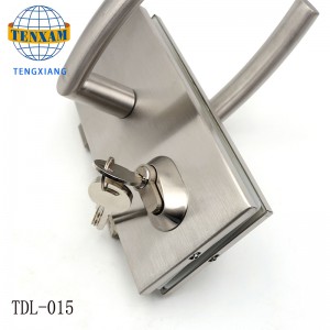 Chine usine moderne bon marché 694 poignée en aluminium et serrure de porte de la plaque de fer STéthot