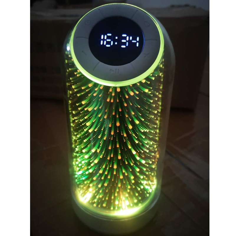 FB-BSK3 Haut-terminal Bluetooth Horlo-Clock Haut-parleur avec un éclairage à LED de 7 couleurs