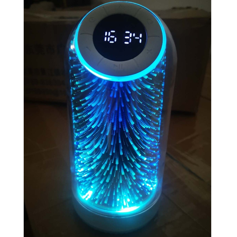 FB-BSK3 Haut-terminal Bluetooth Horlo-Clock Haut-parleur avec un éclairage à LED de 7 couleurs