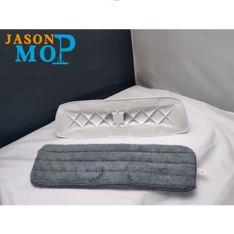 JASON 2020 nouvelle vadrouille à jet d'eau avec vadrouille plate propre en microfibre en acier inoxydable (JS-B2010)