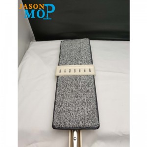 JASON Lavage à la main gratuit des vadrouilles de nettoyage en microfibre à tige en acier inoxydable bon marché