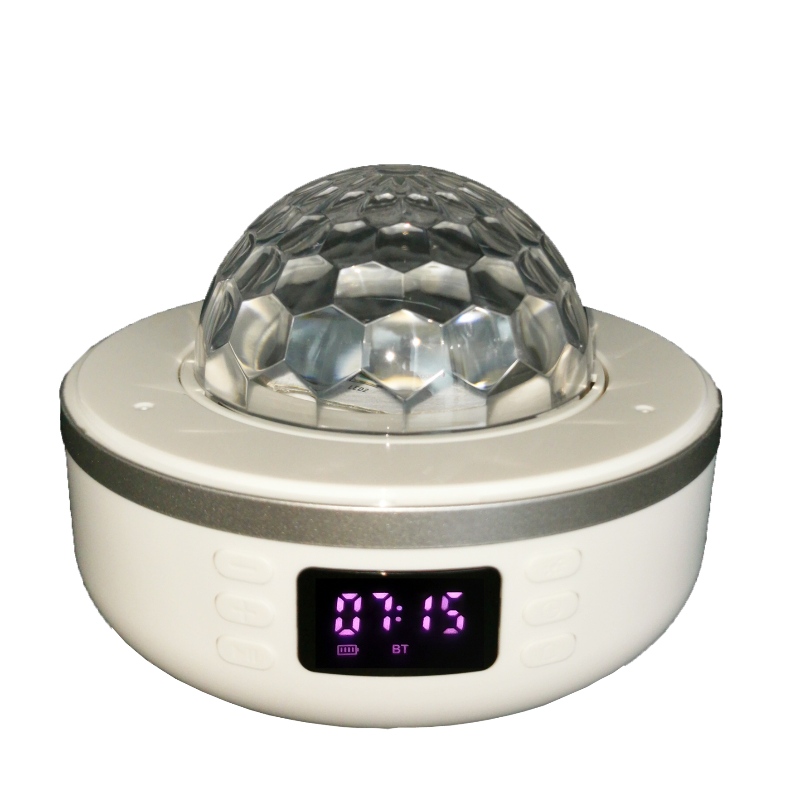 Haut-haut-parleur radio Bluetooth FB-BSK5 avec lampe de bureau, ballon disco et éclairage de projection