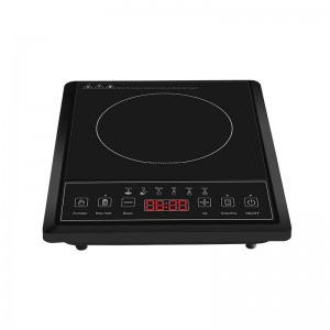 A13 Plaques à induction ultra-minces de cuisson à induction ultra-mince, puissance de 8niveaux et contrôle de la température avec panneau de verre polinoir