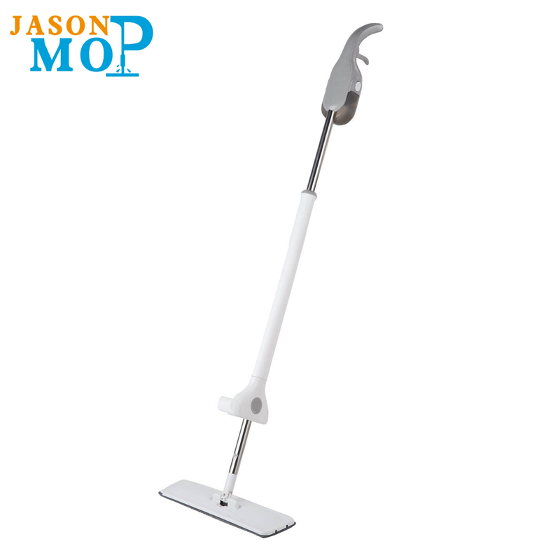JASON Nouvelle vadrouille mains libres en microfibre pour la santé de la tige en acier inoxydable pour le nettoyage domestique