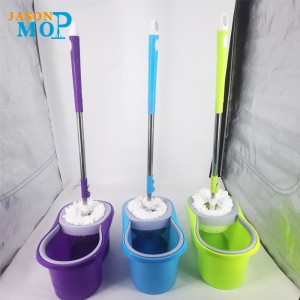 Jason Microfiber Spin Mop 360 Facile Rotating Mop Sucket Magic Nettoyage Feuille denettoyage MOP et Seau