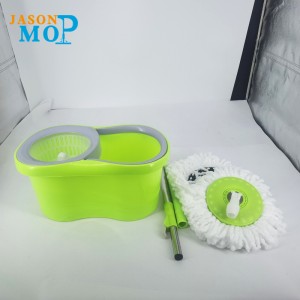 Jason Microfiber Spin Mop 360 Facile Rotating Mop Sucket Magic Nettoyage Feuille denettoyage MOP et Seau