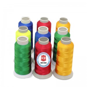 Fil à coudre à broder à 100% polyester